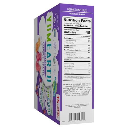 YUMEARTH , Organic Easter Fruit Gummy Value Size, 10.5 Ounce - image 2