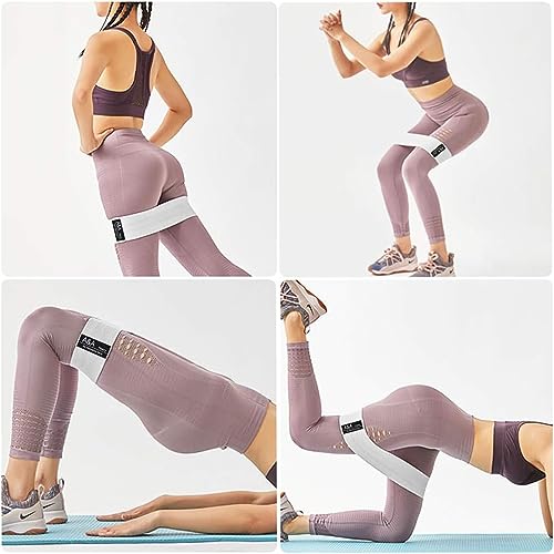 Outlet Hip Resistance Bands, Non-Slip Exercise Bands for Legs and Glutes, 3 Resistance Levels Workout Bands Booty Bands for Men and Women, Fitness Bands for Pilates, Yoga, Body Building