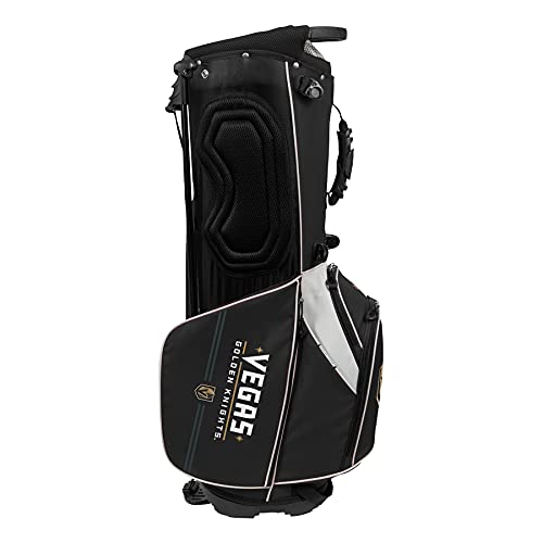 Vegas Golden Knights Caddie Carry Hybrid Golf Bag #TOP1