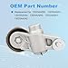 VANJING Timing Belt Tensioner Assembly with Pulley Compatible with Subaru Forester 1998-2013, Impreza 1998-2014, Outback 2000-2012, Legacy 1997-2012, Saab 2005 Replacement for 13033AA000 13033AA042