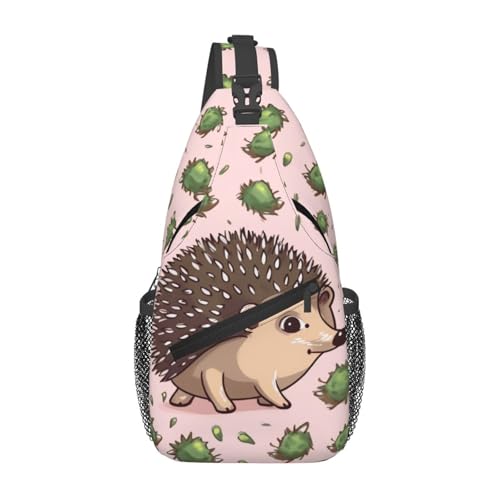 Mochila tipo bandolera pequeña para pecho unisex miniatura 2