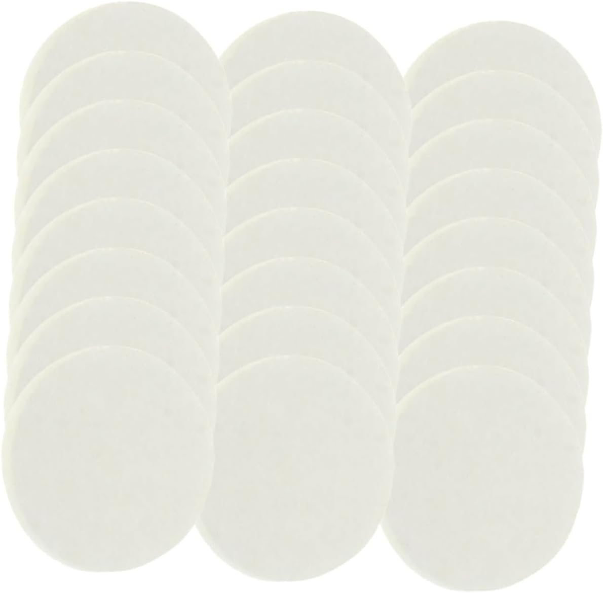 VICASKY 200pcs Cotton Aroma Diffuser Pads for Essential Oils Replaceable Aromatherapy Refill Pads Compact Aroma Supply for Home Travel and Essential Oil Necklace