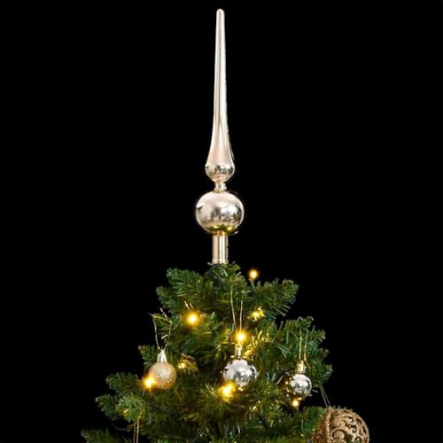 Árbol de Navidad artificial verde para salones pequeños con luces LED 2