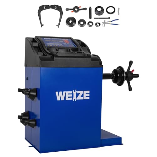 WEIZE 10-28'' Auto-Measure Wheel Balancer