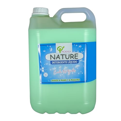 Detergente Líquido para Ropa – 5L – Aroma Fresco Nature – Limpieza Efectiva para Hogar y Uso Profesional