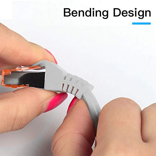 Image of Storite Uport 1.5 Meter Premium Series Cat 6 Ethernet High Speed Gigabit Internet Network RJ45 LAN Patch Cable (Grey) -3 Pack