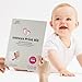 2 PCS Newborn Inkless Monthly Milestone Family Baby Handprint Footprint Kit Ink Pad for Baby Hand and Footprints Dog Paw Print Kit Dog Nose Print Kit Newborn Print Kit Baby Shower Gifts (Pink)
