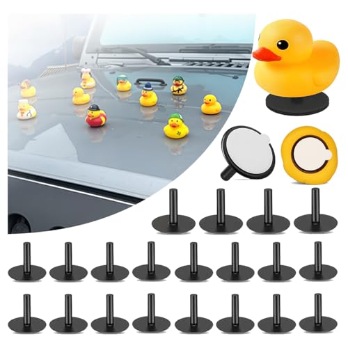 EJDRFN 20PCS Duck Holder for Jeep Rubber Duck Plugs for Jeep Dashboard Duck Holder Duck Mount Rubber Duck Accessories(Not Include Ducks)