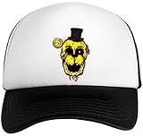 Qualité supérieure Aktaul Sanglant d\'or Freddy FNAF Unisexe Casquette De Baseball Enfants Garçons Filles Blanc Noir Cap Boys Girls