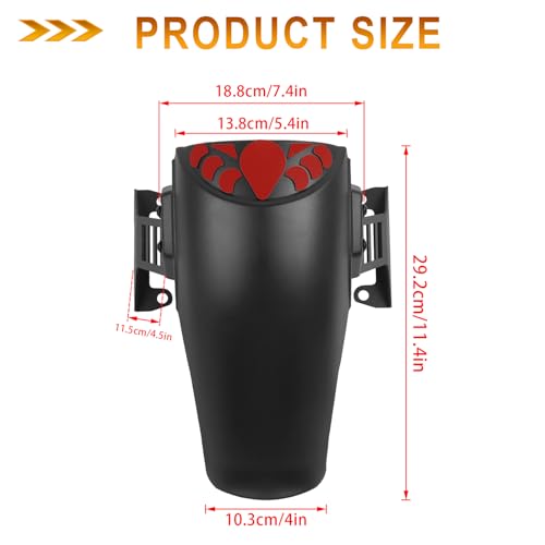 Image of Motorcycle Front Mudguard Extender Extension Fender Bracket Replacement for BMW R1300GS R1300 GS 2023 2024 Wheel Mudguards Splash Guard Cover