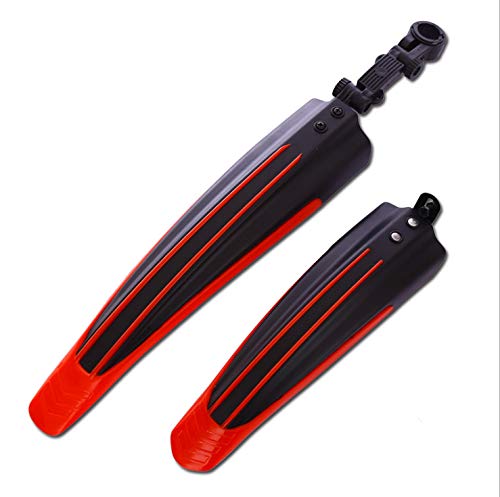 EJOYSBike Fenders Mudguard for Road Mountain Bicycle, Adjustable Front/Rear Bicycle Mudguard Set