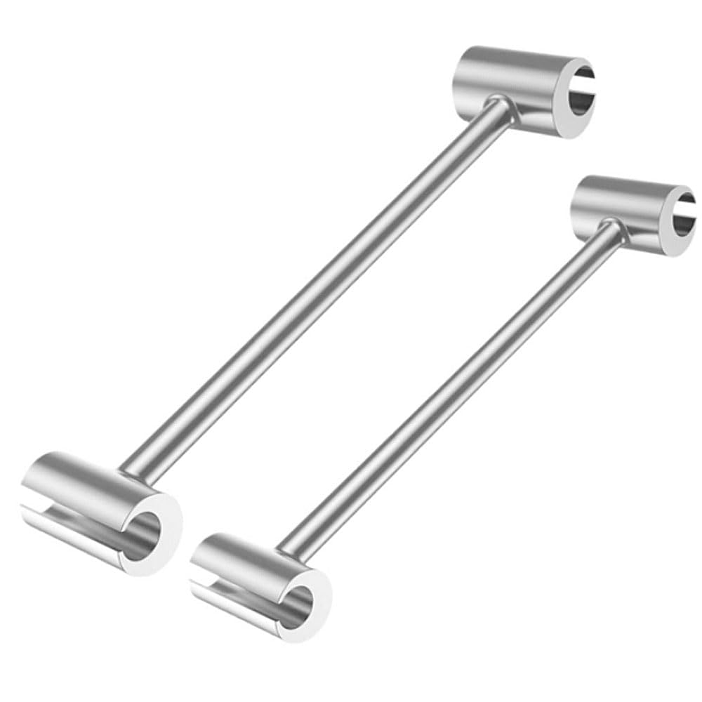丁番起こし ツ2本セット 14mm-19mm、23mm-25mm ドアヒンジレンチ 丁番起こし 住宅用ドアヒンジ調整ツール プロから初心者まで 幅広いサイズに対応