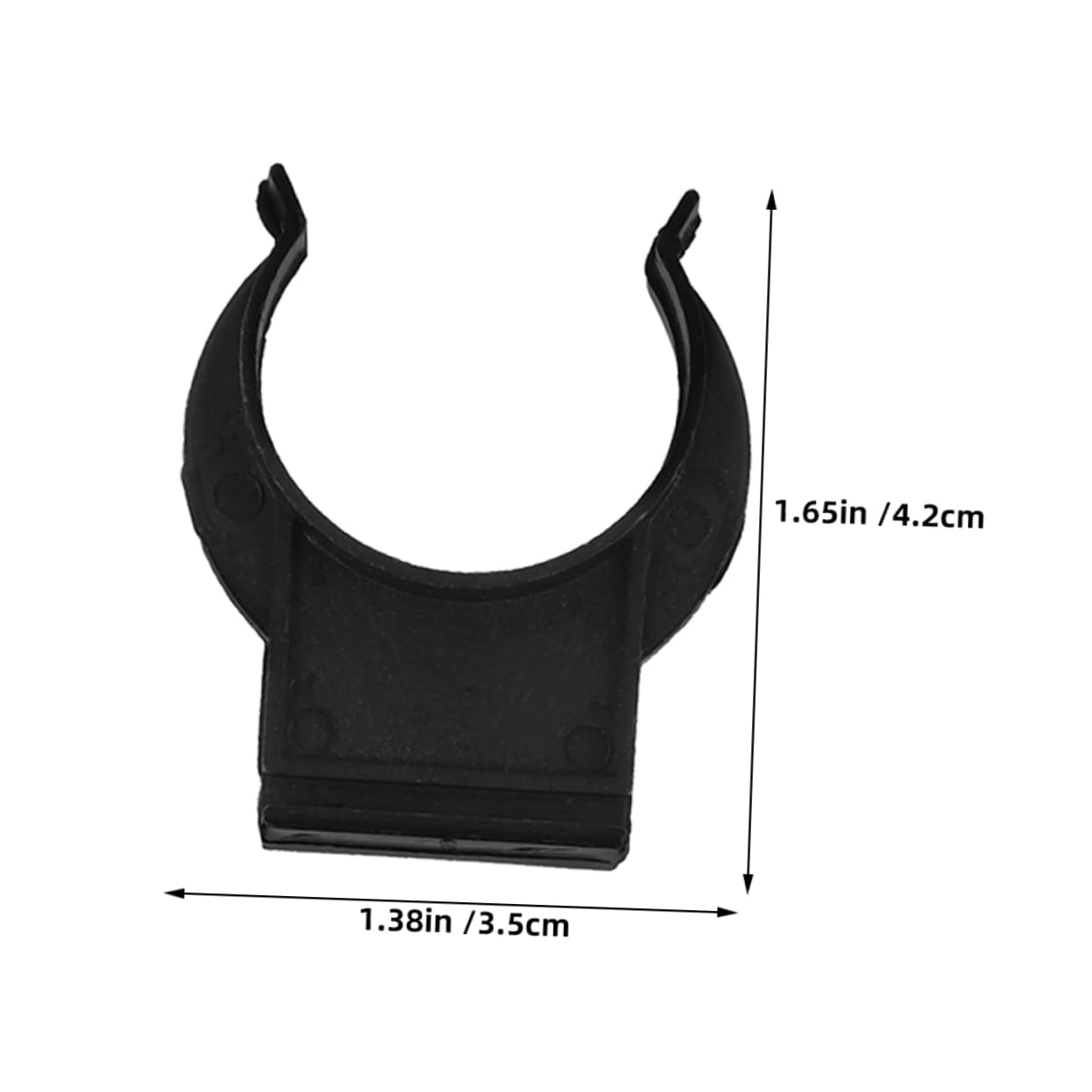 Sewroro 50pcs Kitchen Plinth Leg Clips Durable Plastic Toe Kick Fasteners for Cabinet Foot Skirting Board Scratch Resistant Clip for Secure Attachment and Neat Finish