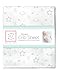 SwaddleDesigns Cotton Muslin Fitted Crib Sheet/Toddler Sheet, Goodnight Sterling