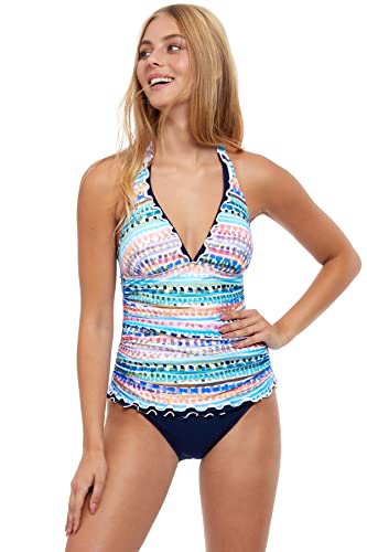 Haut de tankini dos nu Gottex pour femme élégant et sculptant