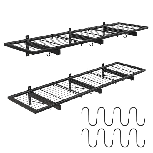 Heavy Duty Garage Wall Shelves Set
