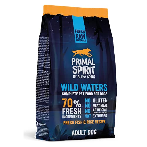 Primal Spirit8436586310875 70% Wild Waters Adulto Perros Comida 1 kg