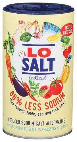 Image of Losalt, Salt Iodized Reduced Sodium, 12.3 Ounce