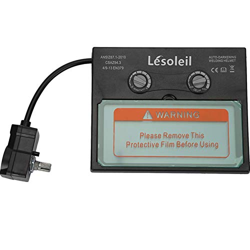 LESOLEIL Lente di ricambio per lenti di ricambio per display LCD per casco per saldatura con oscuramento automatico
