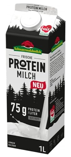 Schwarzwaldmilch Proteína - Leche de proteína F 0,9%, 10 x 1 litro Cover