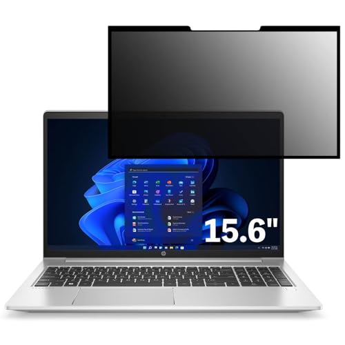 HP HP ProBook 450 G9 15.6インチ 16:9 対応 粘着 着脱式 覗き見防止フィルター プライバシーフィルター ブルーライトカット 反射防止 パソコン PC モニター 液晶保護フィルム 保護シート