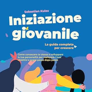 Diseño de la portada del título Iniziazione giovanile - La guida completa per crescere