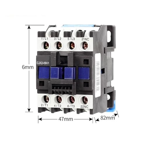 Contacteur CA CJX2-0901 1NC relais de puissance 9A commande basse tension 36V