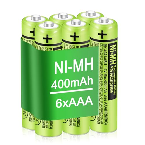 Vtech CS6129-54 Cordless Phone Battery Ni-CD, 2.4 Volt, 600 mAh - Ultra Hi-Capacity - Replacement for Vtech BT275242 Rechargeable Battery