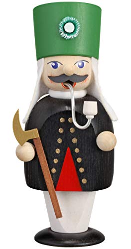 Seiffener Volkskunst | Räuchermann Erzgebirge | Kleine Gesellen 15 cm...