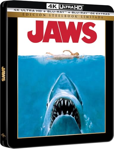 Tiburón (4K UHD + BD + BD BONUS) Edición metálica [Blu ray]