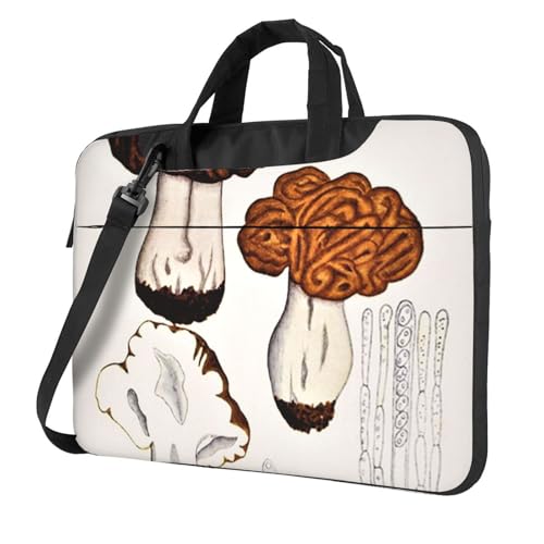 Sac ordinateur portable champignons idéal pour l'école, le bureau et le voyage