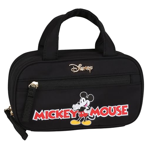 sarcia.eu Disney Trousse de Toilette de Voyage Mickey Mouse, fermée à glissière (Mickey Mouse Noir)