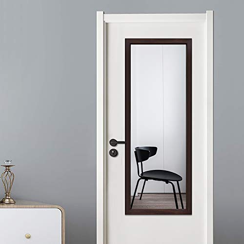 PexFix On The Door Mirror, 44” x 16” Full Length Mirror Simple Sleek