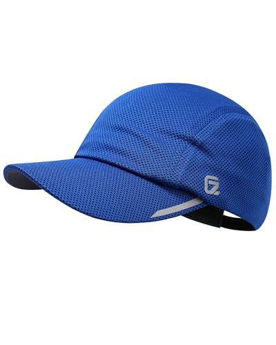 Image of GADIEMKENSD Running Hat Performance Mesh Hat, Excellent Ventilation, Lightweight, Reflective Design, Anti-Glare