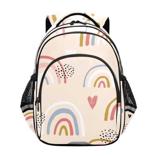 Sac à dos pour ordinateur portable 16,9 pouces léger et coloré pour fille et garçon