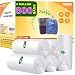 4 - 6 Gallon Clear Light Duty Small Garbage Trash Bags, 150 Count