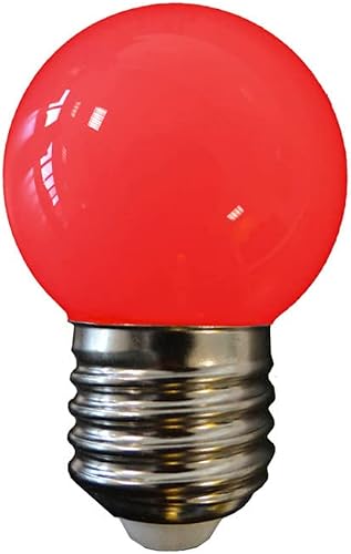 eDM 35445 Ampoule sphérique LED, rouge