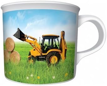 Tractor Ted Robust Melamine Mug for Children Digger Design