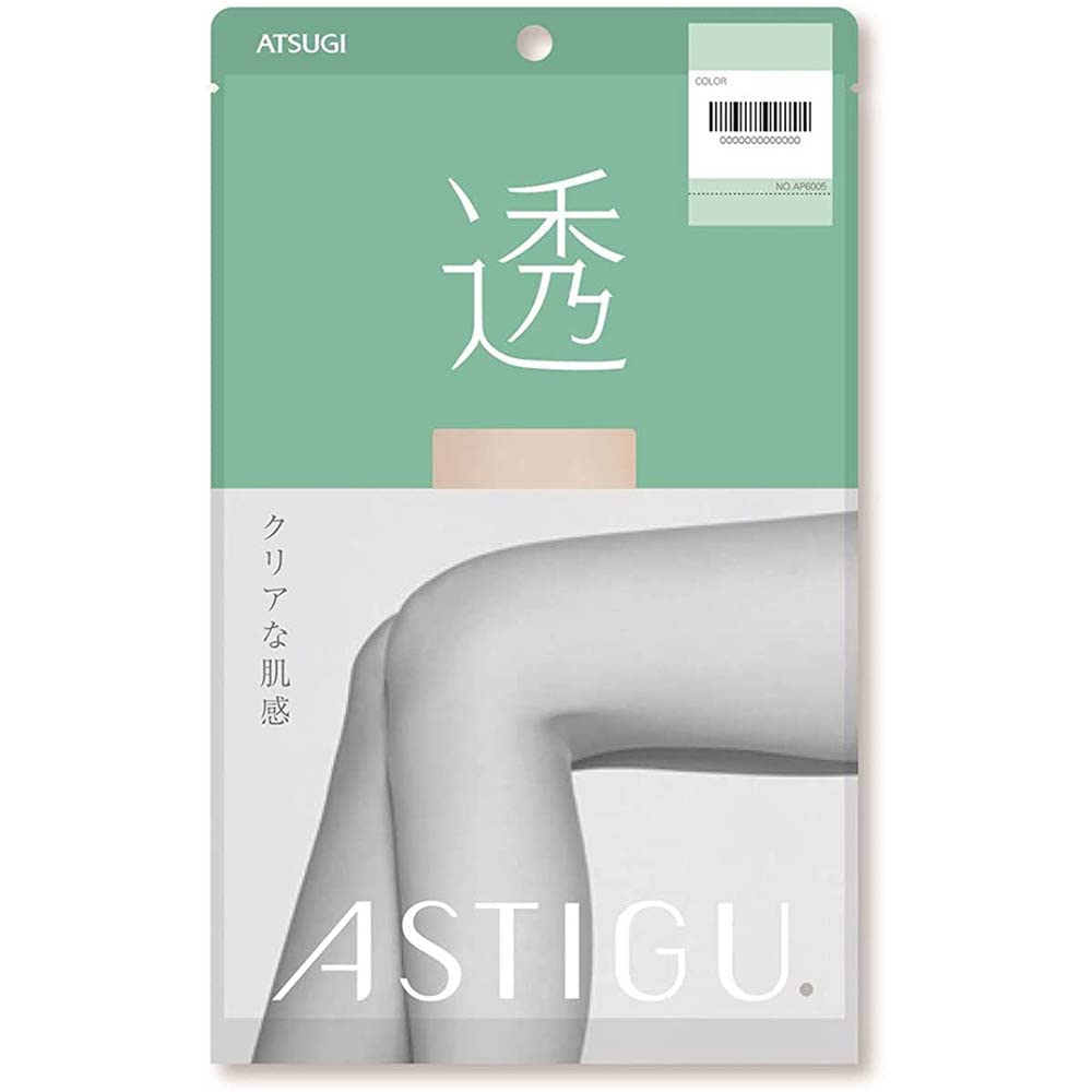 Atsugi Astigu Stocking Sukeru Air Touch Size M - 378 Baby Beige (Harajuku Culture Pack)