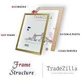 TradeZilla | Classy Gold 60 cm x 90 cm MDF Poster Frame for Family Photos Rectangle Wall Decoration 24 Inch x 36 Inch - [ Gold ] - Image 5
