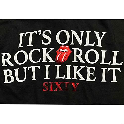 The Rolling Stones T Shirt Sixty Its Only Rock N Roll Foiled Officiel Unisex Size S - Les Beatles, Paul McCartney, John Lennon, RIngo Starr, George Harrison The Rolling Stones T Shirt Sixty Its Only Rock N Roll Foiled Officiel Unisex Size S – Image 5