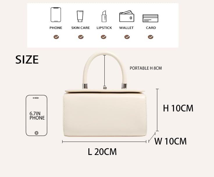 Stylish Small Crossbody Bag for Women - Lightweight Vegan Leather Shoulder Purse with Adjustable Strap3