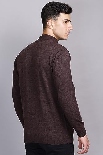 Image of GODFREY Woolen Full Sleeve Sweaters for Men Winter Wear - Turtle Neck Pullover for Men Stylish