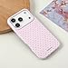 inewateri Compatible for iPhone 17 Pro Case with Cute Fashion Polka Dot Aesthetics Design Simple Cases for Soft TPU Slim Protection Cover-Pink