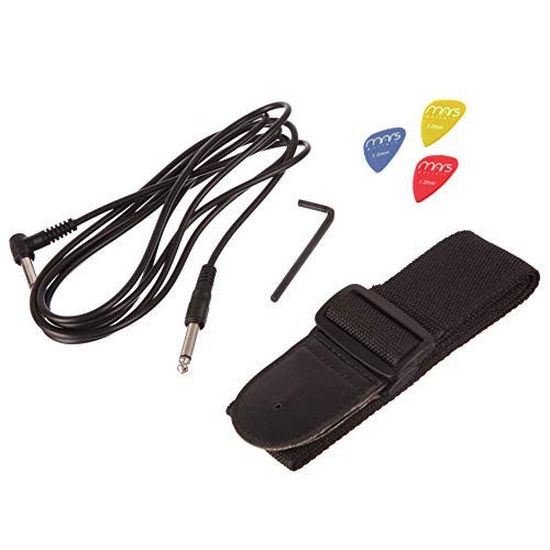 image for RockJam Electric Guitar Superkit with 10-watt Amp, Gig Bag, Picks & On