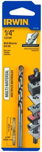 Irwin Tools 4935108 1/4-Inch Multi Material Drill Bit