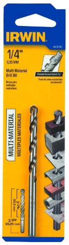 Irwin Tools 4935108 1/4-Inch Multi Material Drill Bit #TOP26