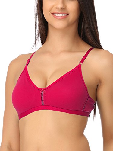 Image of Clovia Women Cotton Non Padded Non Wired Full-Coverage Bra