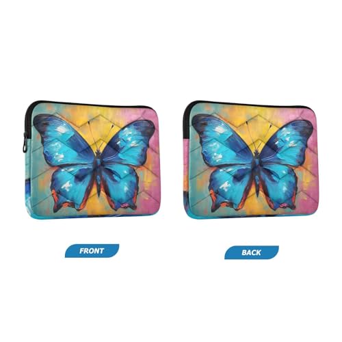 Funda para portátil tipo sobre con mariposa para laptops 13-14 pulgadas miniatura 2