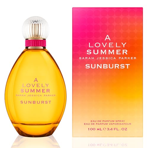 Sarah Jessica Parker A Lovely Summer Sunburst Eau de Parfum 100ml Spray, Bright and Uplifting Female Perfume, Long-Lasting Fragrance For Women - Genuine SJP Perfume for Women für 28,20 EUR bei amazon.de Bild: Sarah Jessica Parker A Lovely Summer Sunburst Eau de Parfum 100ml Spray, Bright and Uplifting Female Perfume, Long-Lasting Fragrance For Women - Genuine SJP Perfume for Women für 28,20 EUR bei amazon.de
